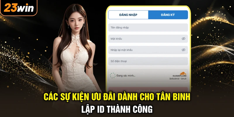 Đăng ký 23WIN - Mở ID Cực Nhanh, Rinh Tiền Thưởng Liền Tay 3 Các sự kiện ưu đãi dành cho tân binh lập ID thành công