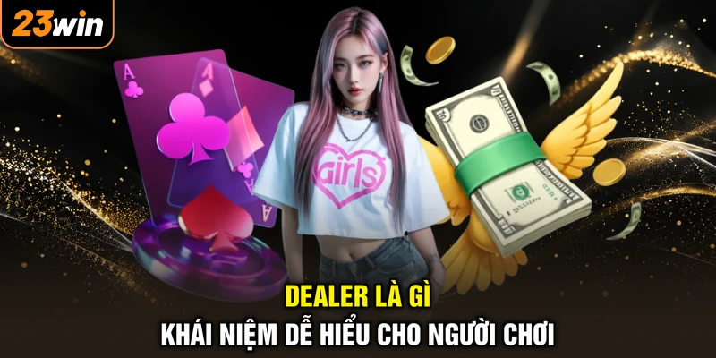 Dealer là gì khái niệm dễ hiểu cho người chơi