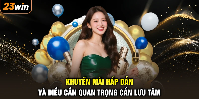 Khuyến mãi hấp dẫn và điều cần quan trọng cần lưu tâm