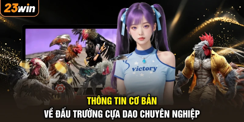 Thông tin cơ bản về đấu trường cựa dao chuyên nghiệp